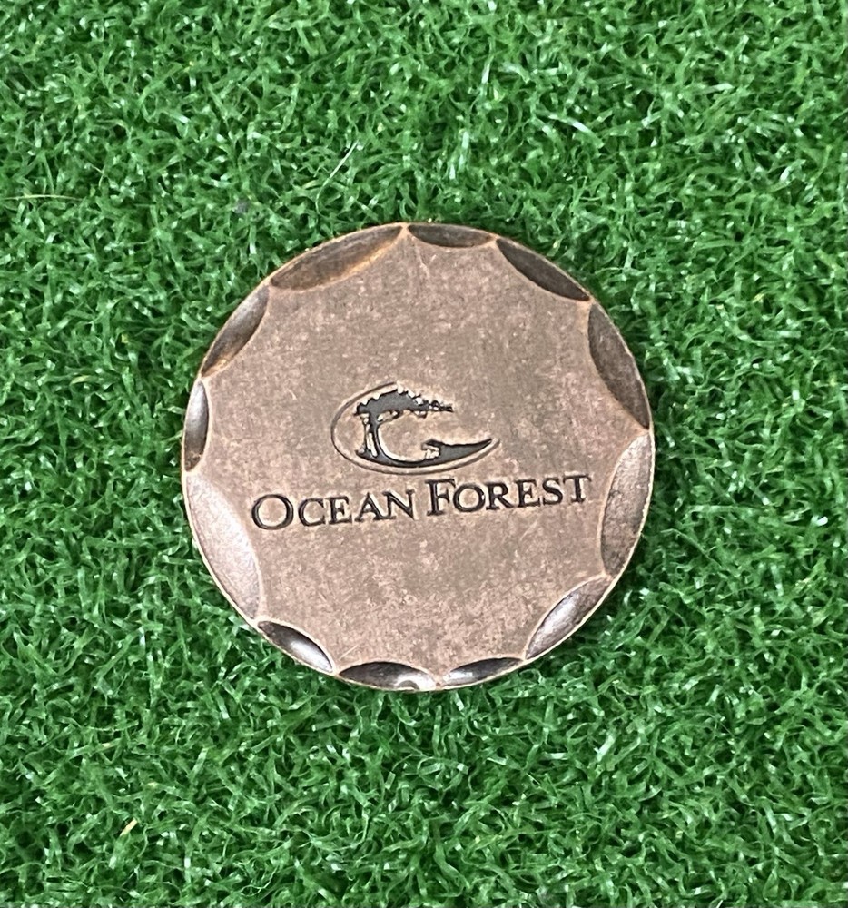 Ocean Forest  1-1/4” Golf Ball Marker