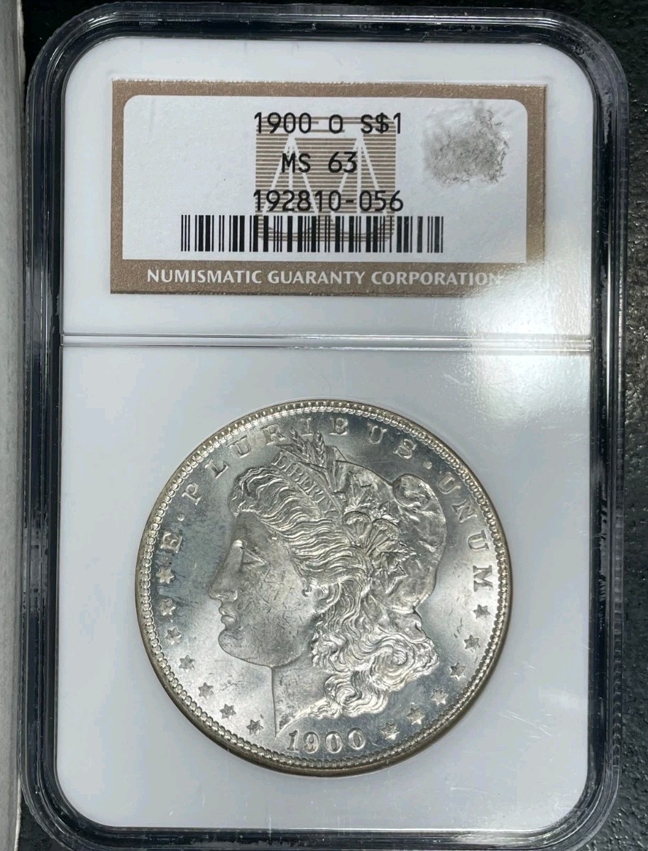 1880-O MORGAN SILVER DOLLAR ~ ANACS MS 61 ~BEAUTIFUL COIN ~ REF#3776