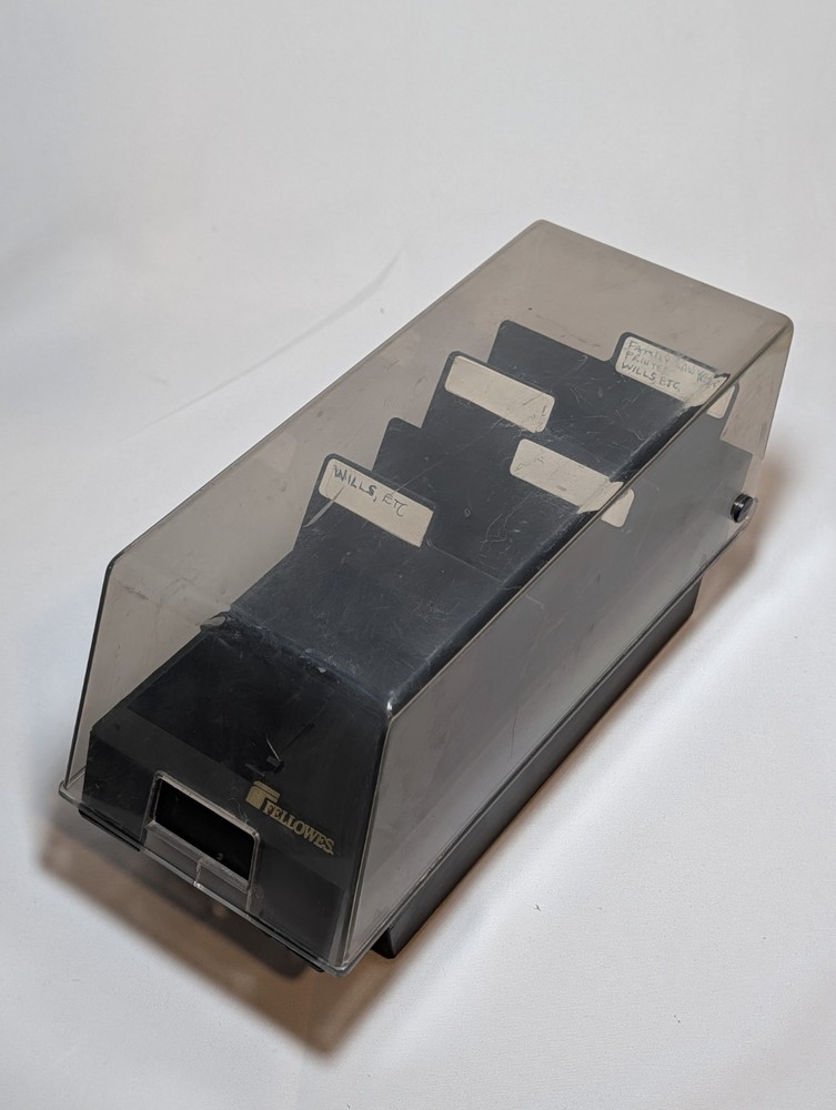 Storage Case for 3.5" Computer Floppy Discs Retro PC