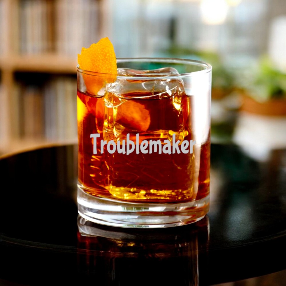 Rocks Glass - Troublemaker - Double Old Fashioned
