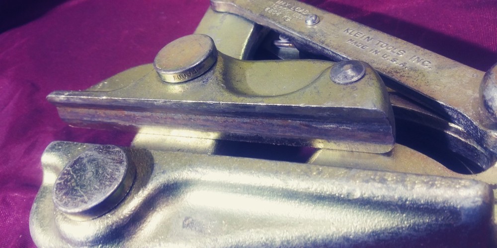 Klein 1628-18 15,000lb Guy Wire Cable Grip Puller