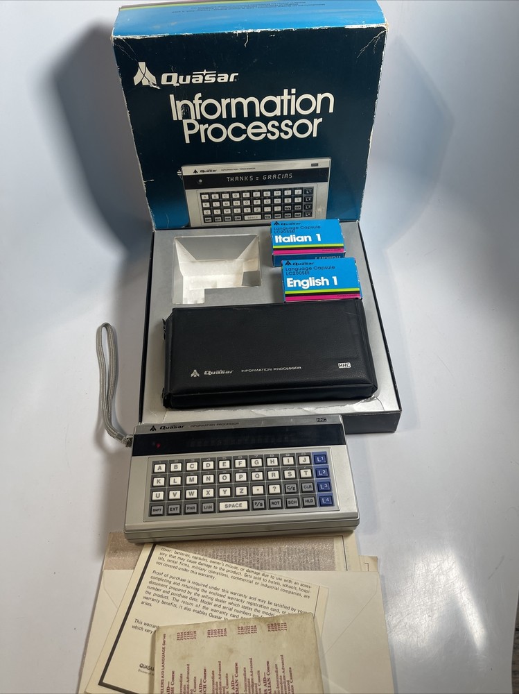 Quasar Information Processor Language Translator Metric Conversion HC2000RA Nice