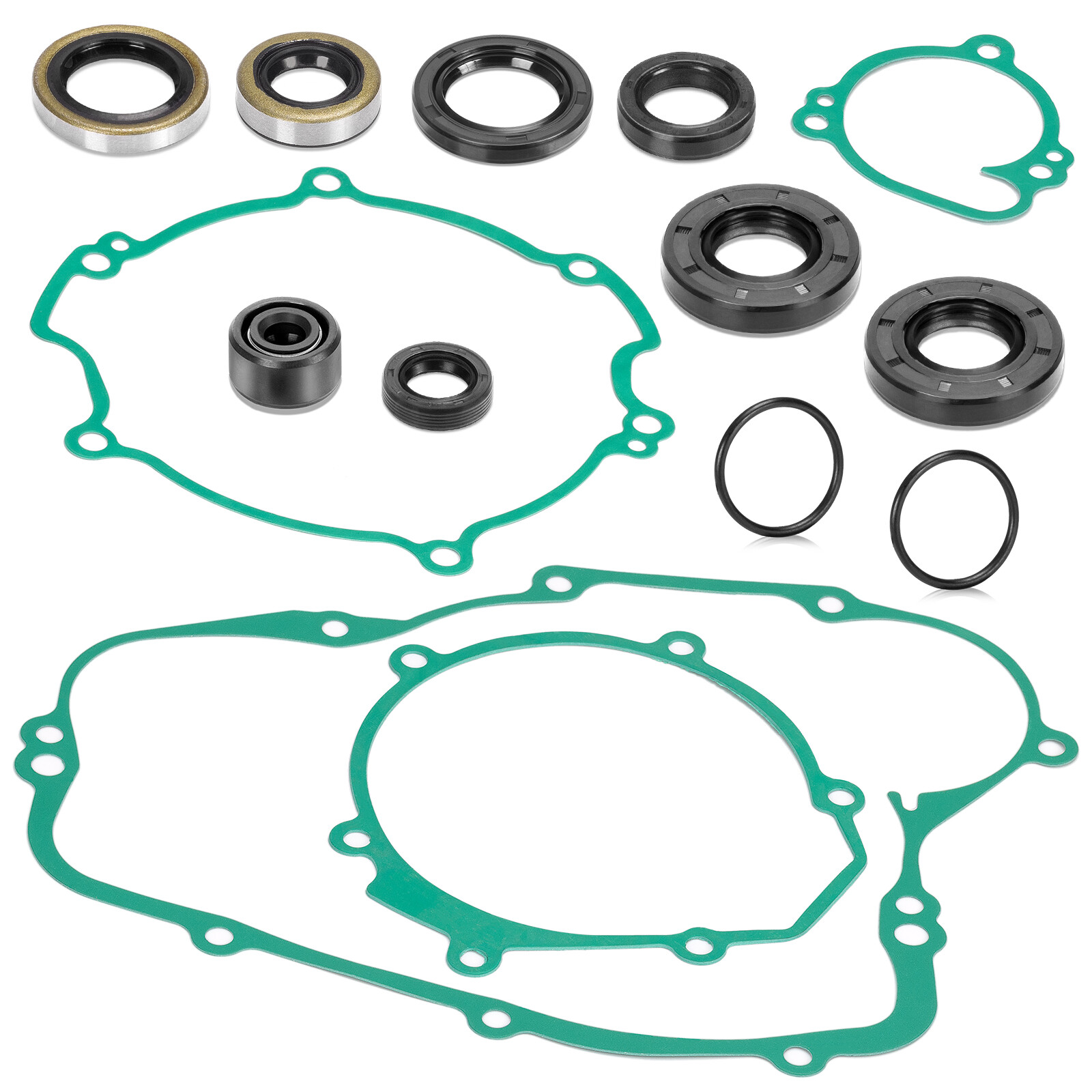 ENGINE REBUILD Kit CRANKSHAFT GASKETS Oil Seal For KAWASAKI KX80 1991 1992-2000