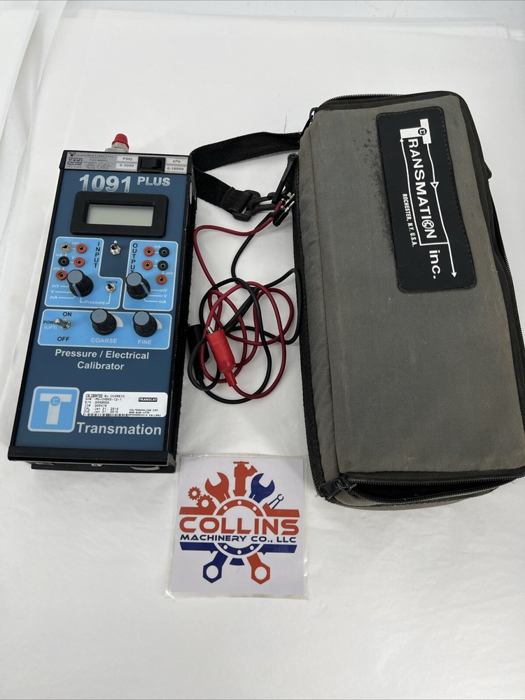 Transmation 1091 PLUS Multifunction Process Calibrator Unit, 0-3000 PSIG