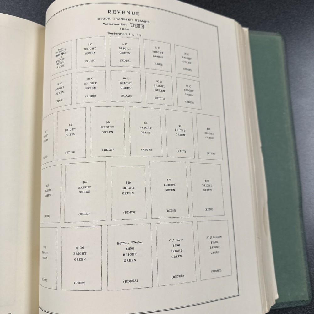 Scott American Stamp Album With Some Stamps Mint & Used