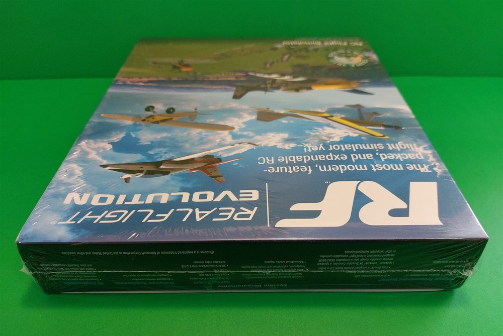 RF REALFLIGHT EVOLUTION RC FLIGHT SIMULATOR - SOFTWARE ONLY VERSION - SEALED