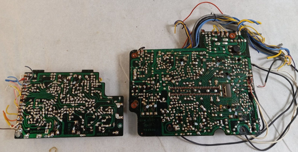 TECHNICS RS-263US DOLBY System PCB BOARD SET - Parts or Repair