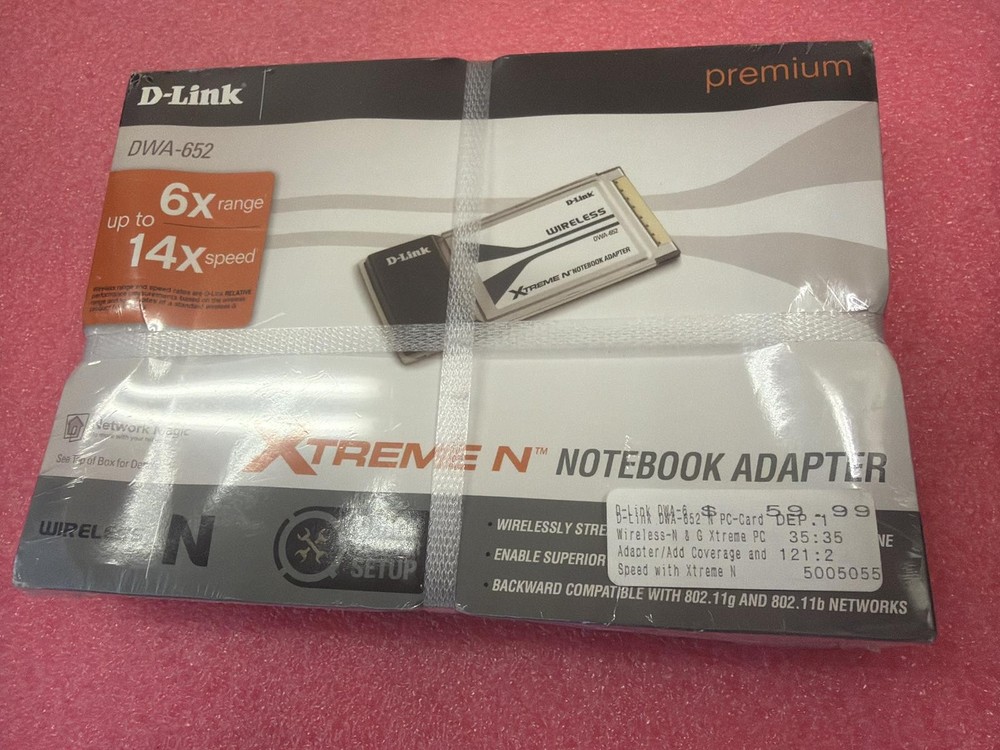 D-LINK DWA-652 XTREME N NOTEBOOK ADAPTER