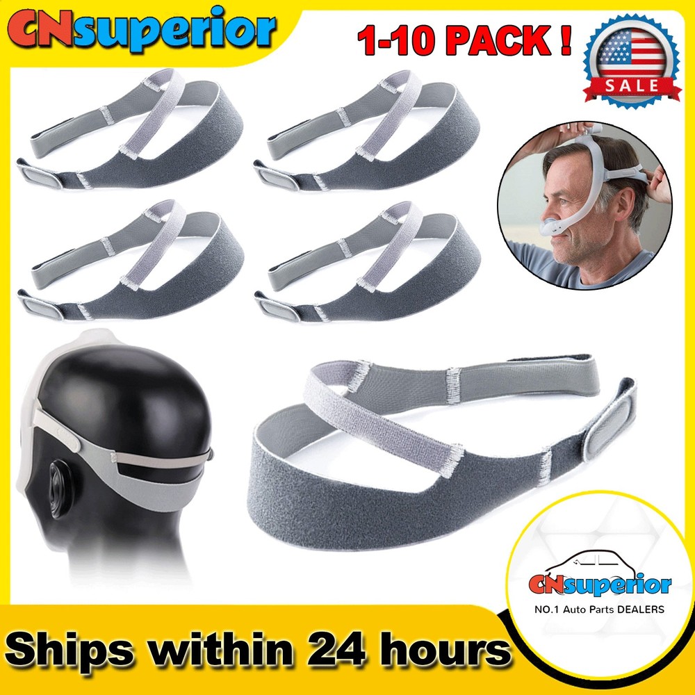 10PACK Replacement For CPAP Mask Headgear Strap Extra Long Strap Comfortable NEW