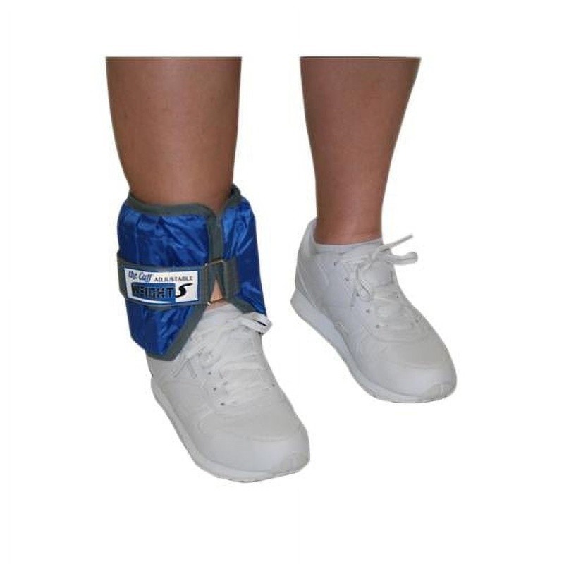 Adjustable Ankle Weights 10 lbs W/ 20 Removable Inserts D-Ring Fastener New