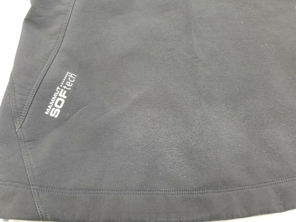 Mammut Softech Womens Softshell Jacket Black Size XS (MMU Nordic)