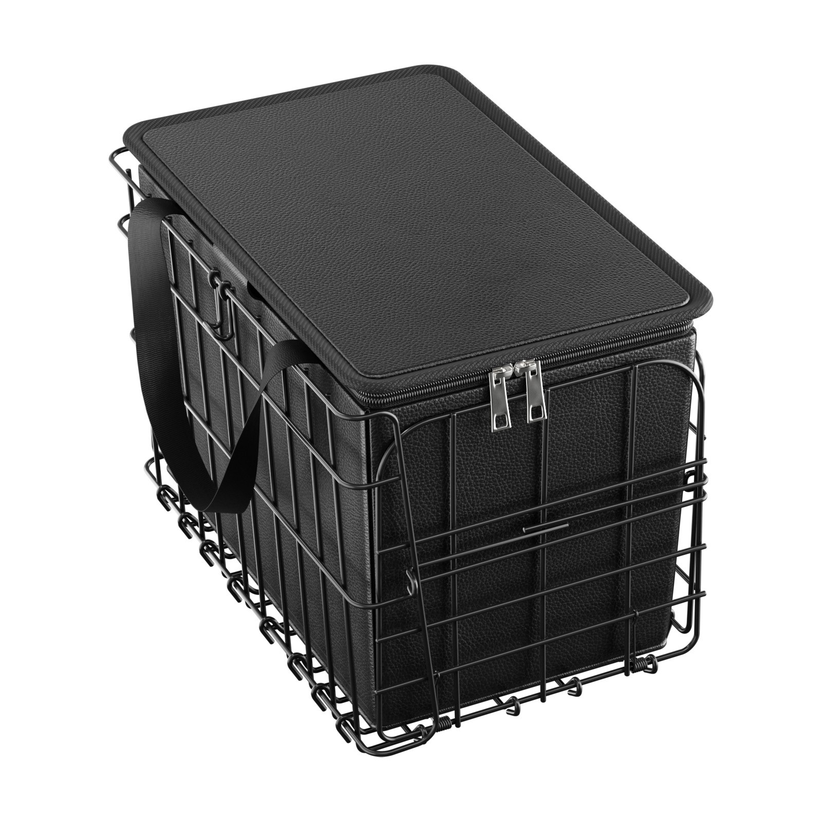 Rear Bike Basket Folding Bicycle Basket Cargo Net Liner Waterproof Cover