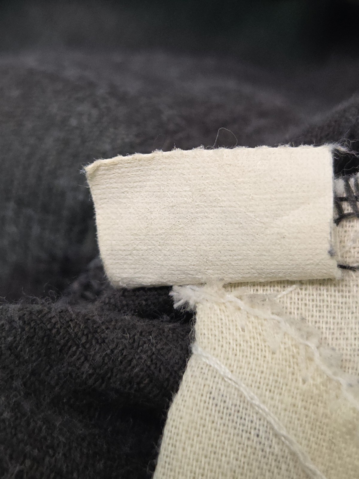 1980s Vtg Levis 519 Straight Taper 31x34 Black Corduroy Pants Talon Zip USA