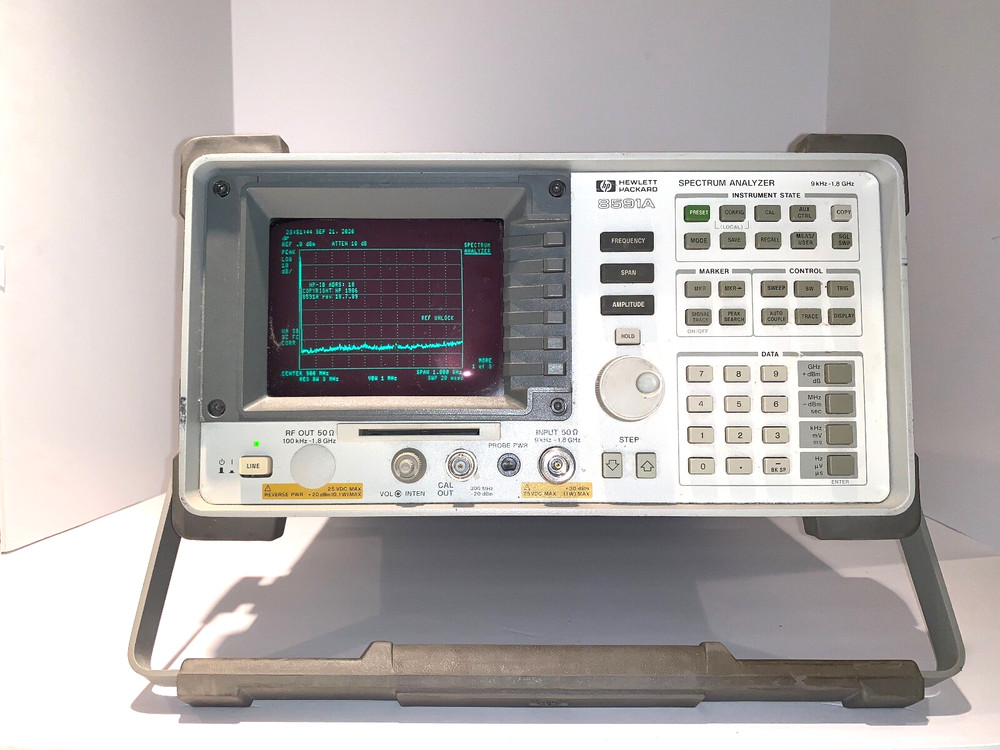 Hewlett-Packard 8591A - Spectrum Analyzer - Fully Calibrated