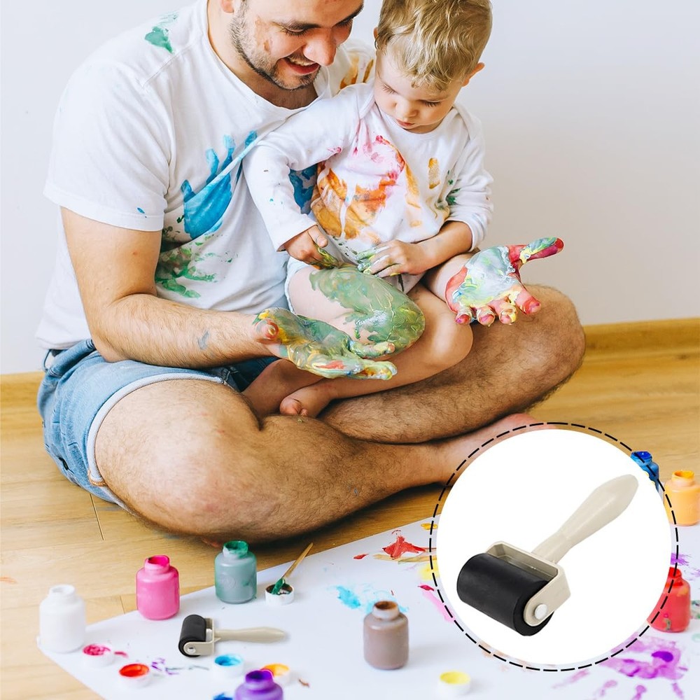 20 Pcs Embossing Roller, Craft Roller, Paint Roller, Roller Brush for DIY, Pr...