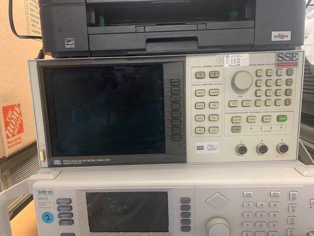 Hewlett Packard HP 8757A 2-Channel Scalar Network Analyzer