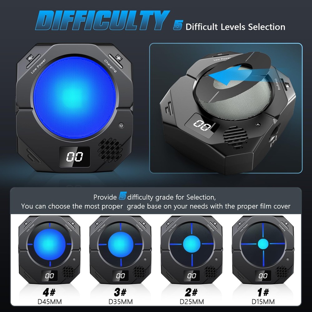 Dry-Fire-Training-System Electronic Target Kit for Safety Aiming Practice Compat