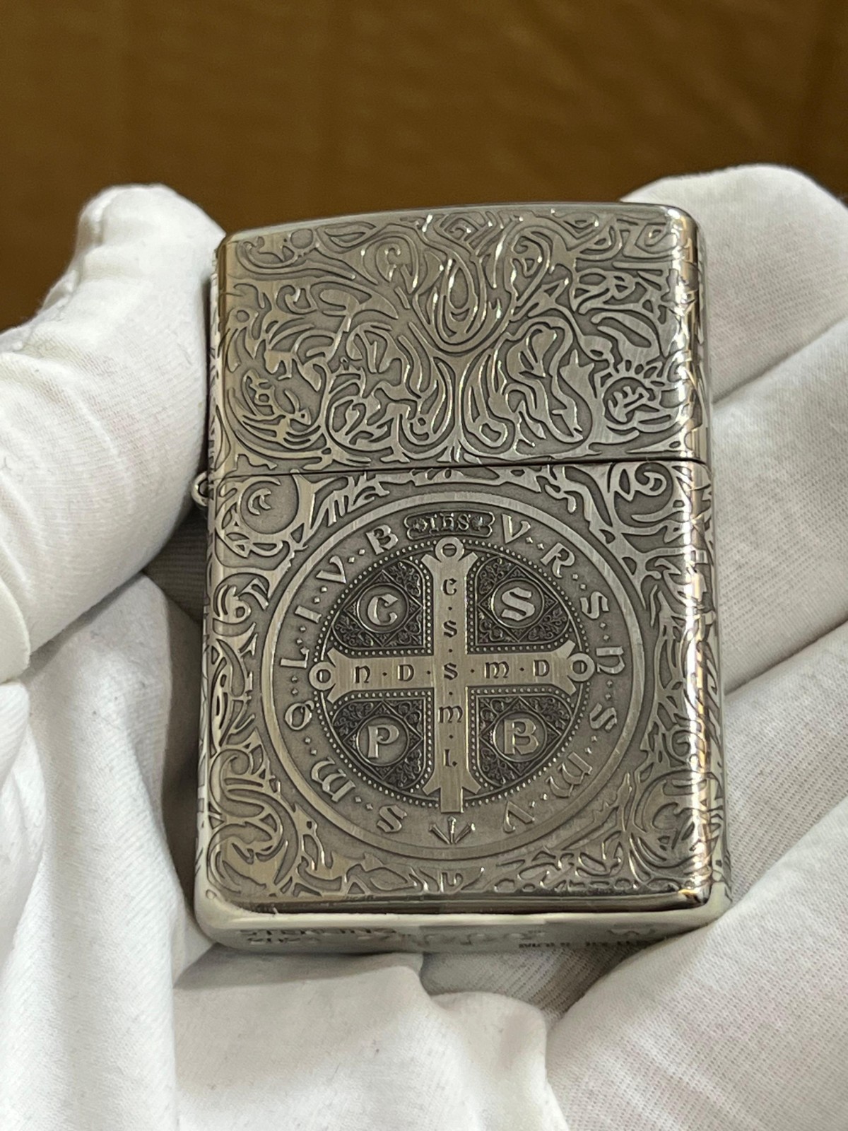 Zippo Lighter CONSTANTINE SILVER + New Box