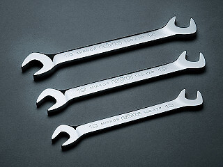Nepros NS3-10, Metric Open-End Wrenches - Angle-Head