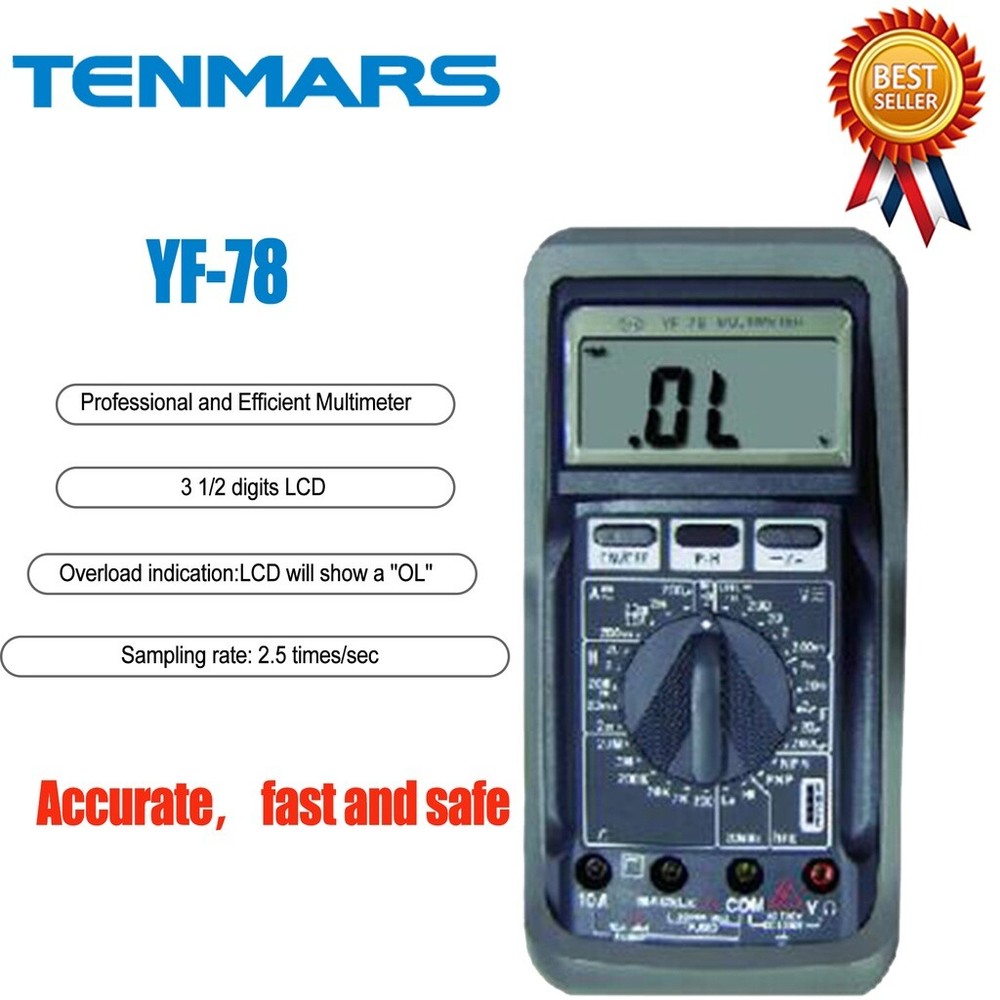 TENMARS YF-78 Professional and Efficient Multimeter New #