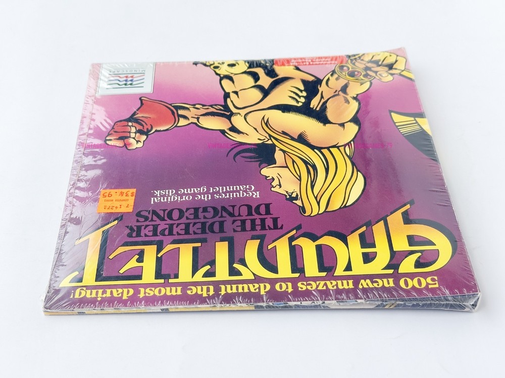 Gauntlet: The Deeper Dungeons - Mindscape - 1987 / Commodore 64/128 - Sealed