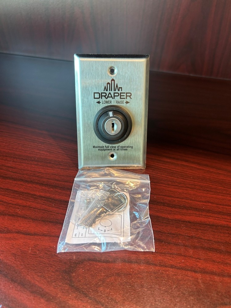 “LR Dynamics Key Operated Switch – Up/Down Control – Stainless