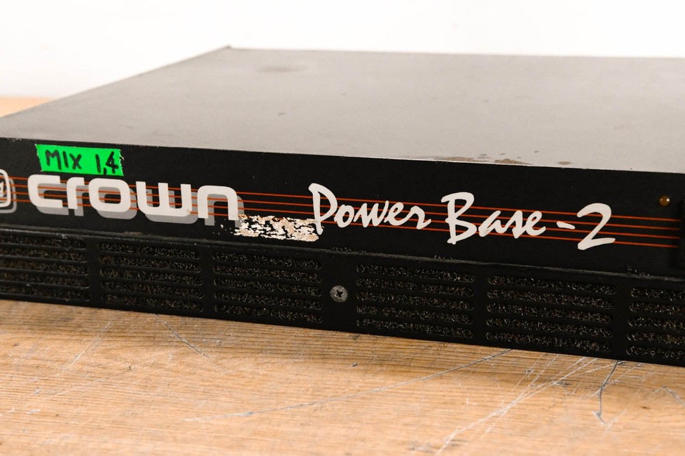 Crown Power Base-2 2-Channel Power Amplifier CG01XTF