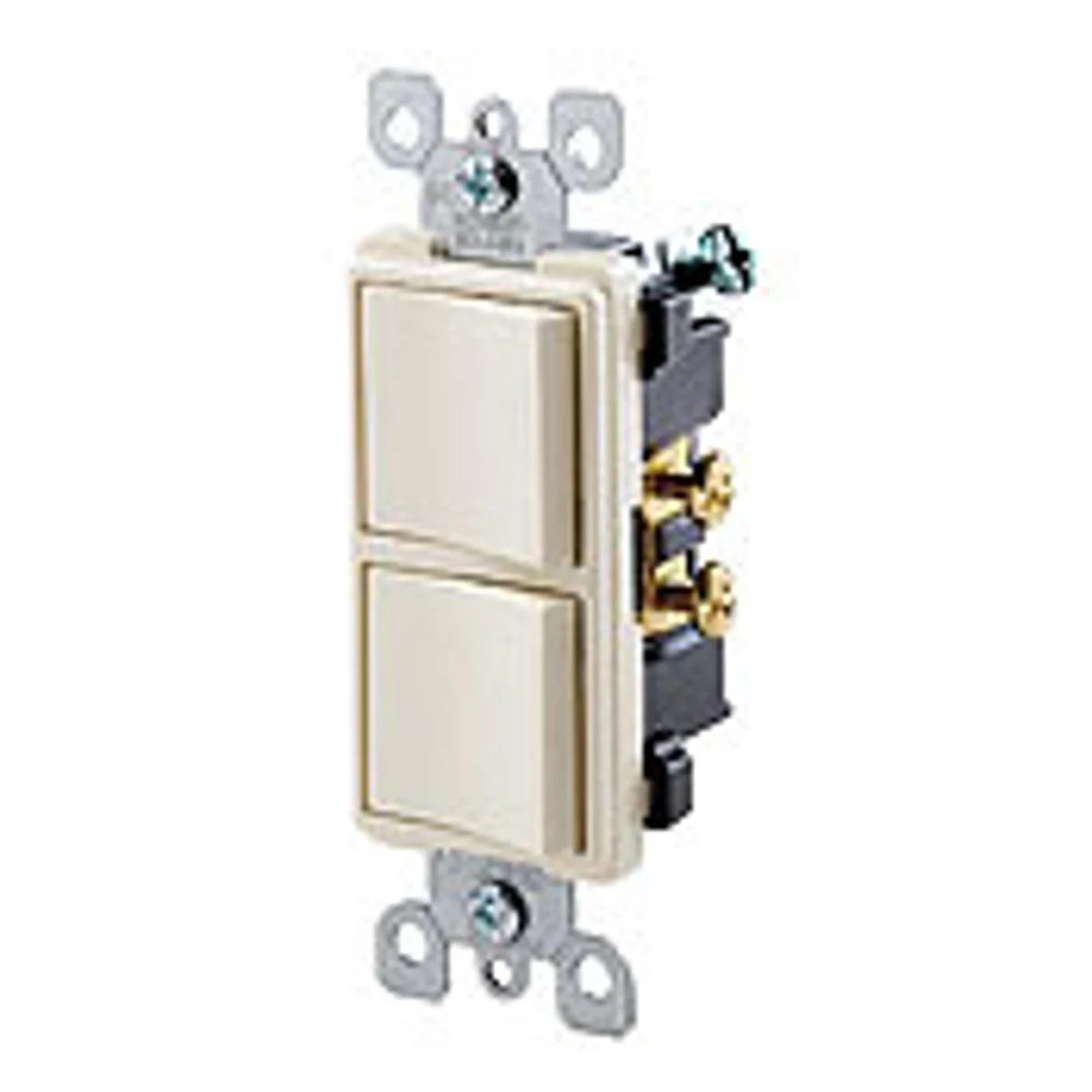 Leviton 5634-E 15A 120/277V Combi Decora 2 Switch SP