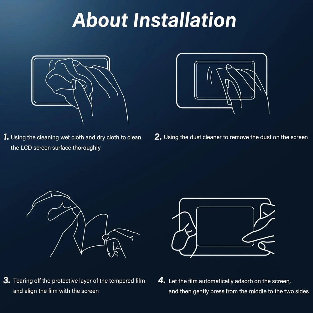 Tempered Glass Screen Protector Compatible with Nintendo Switch 2 AntiScratch HD