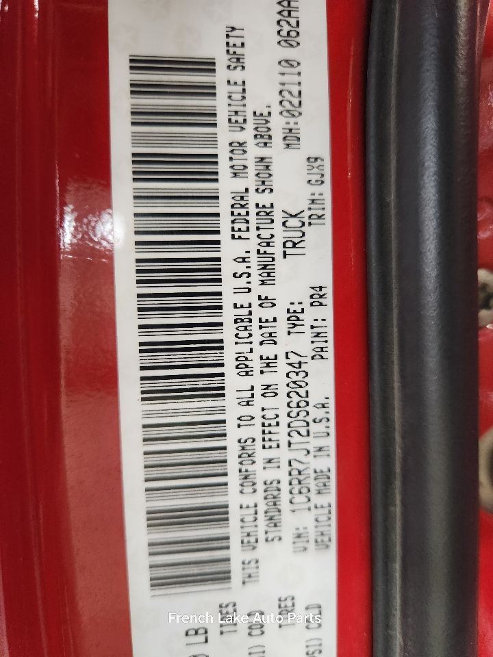 Engine Assembly 5.7L VIN T Fits 2013 DODGE 1500 **90 DAY WARRANTY** 1333564