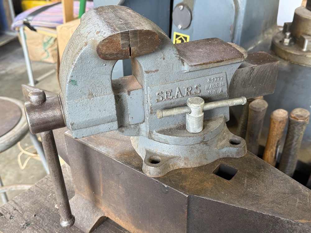 Vintage Sears 4” Vise