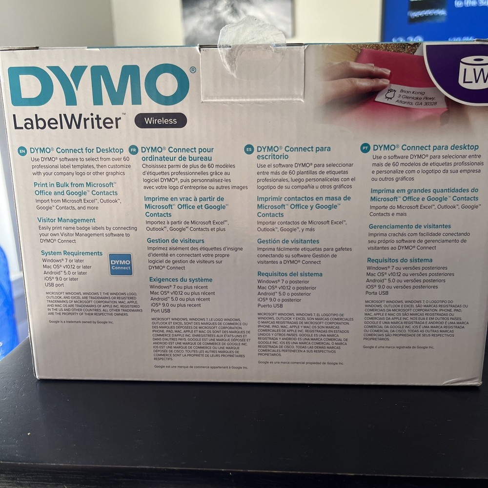 DYMO LabelWriter Wireless Direct Thermal Printer
