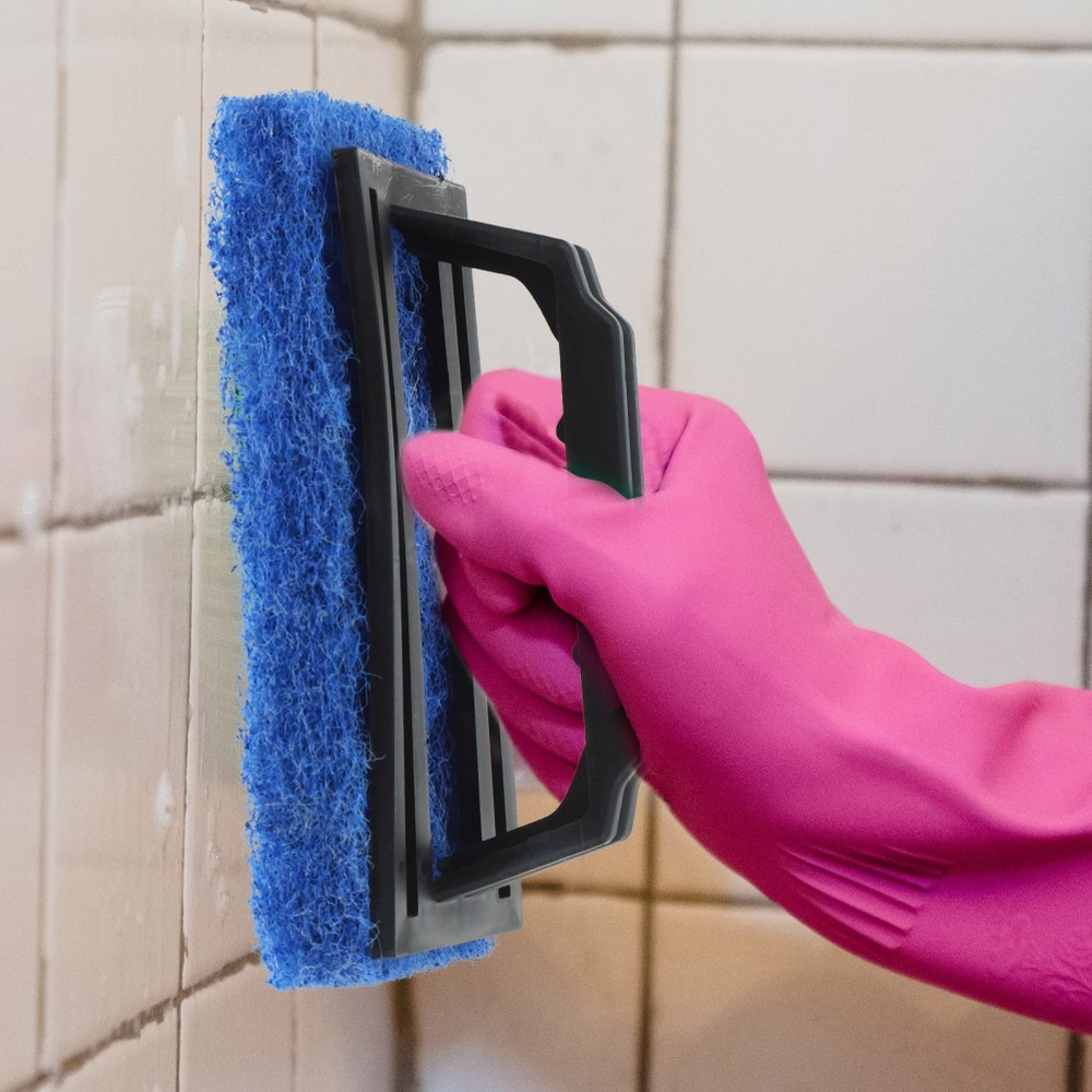 3 Pcs Cleaning Brush Ink Pad Triangular Screen Window Cleaner Remover