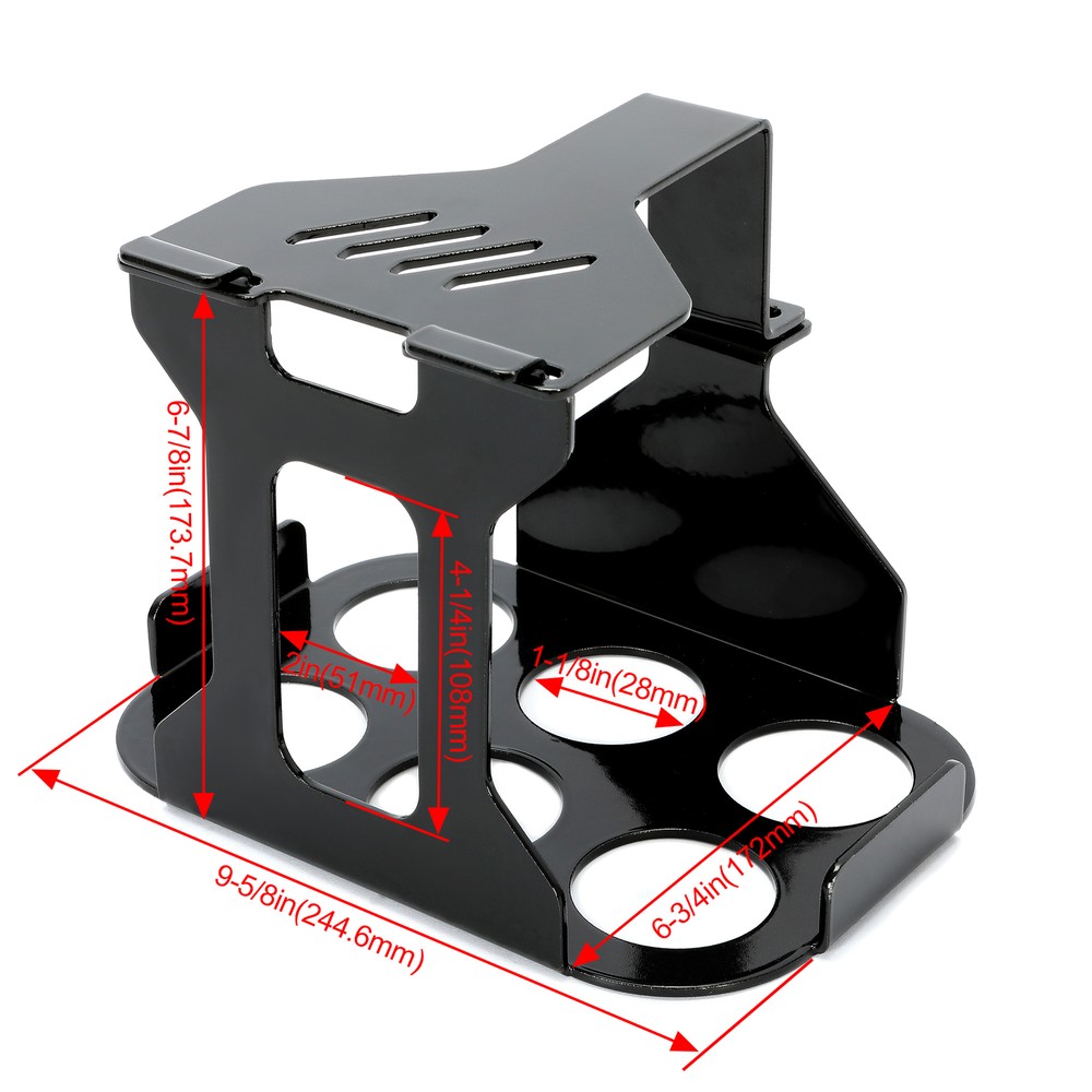 Battery Relocation Tray Battery Bracket Set Box Hold Down Mount For Optima 34/78