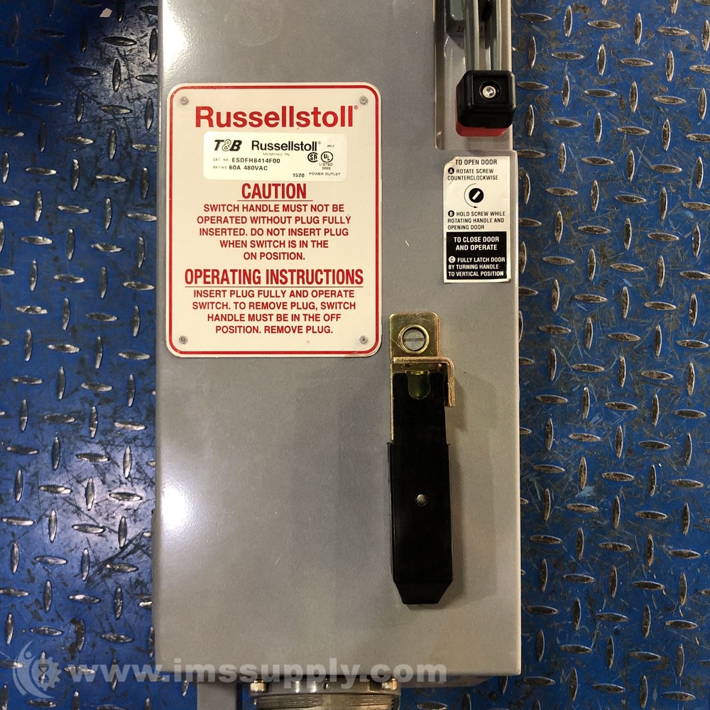 Thomas & Betts ESDFH8414F00 Interlock Transformer Receptacle FNOB