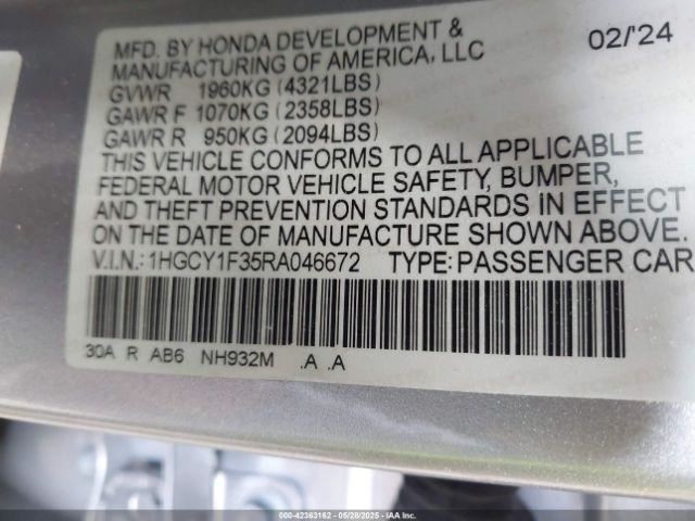 ACCORD 2024 Camera/Projector 2173990