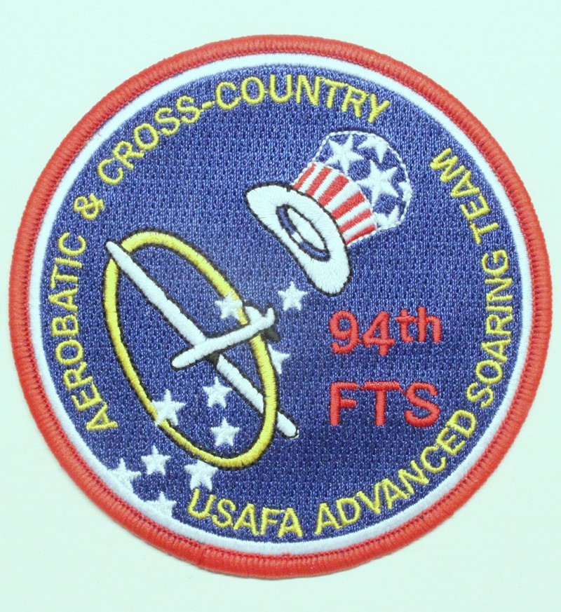 USAF Air Force Patch:  94th Flying Training Squadron Advanced Soaring Team