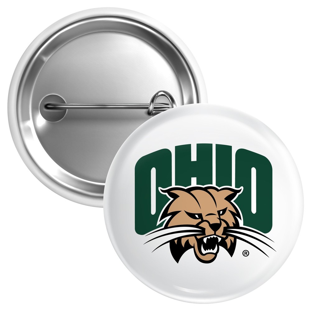 Ohio University Button Pin - 3 Size Options