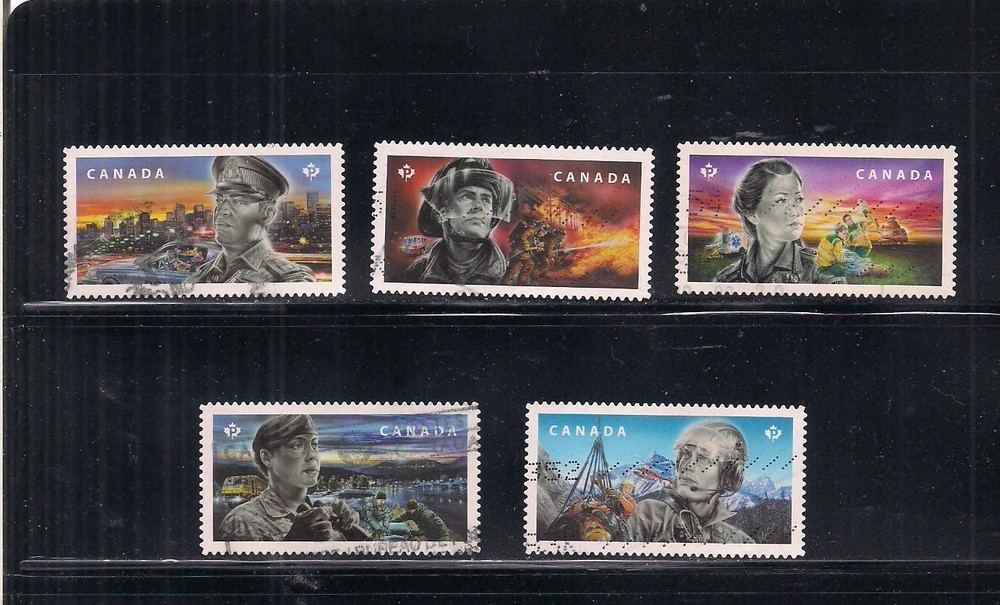 Canada 3124-3128 used