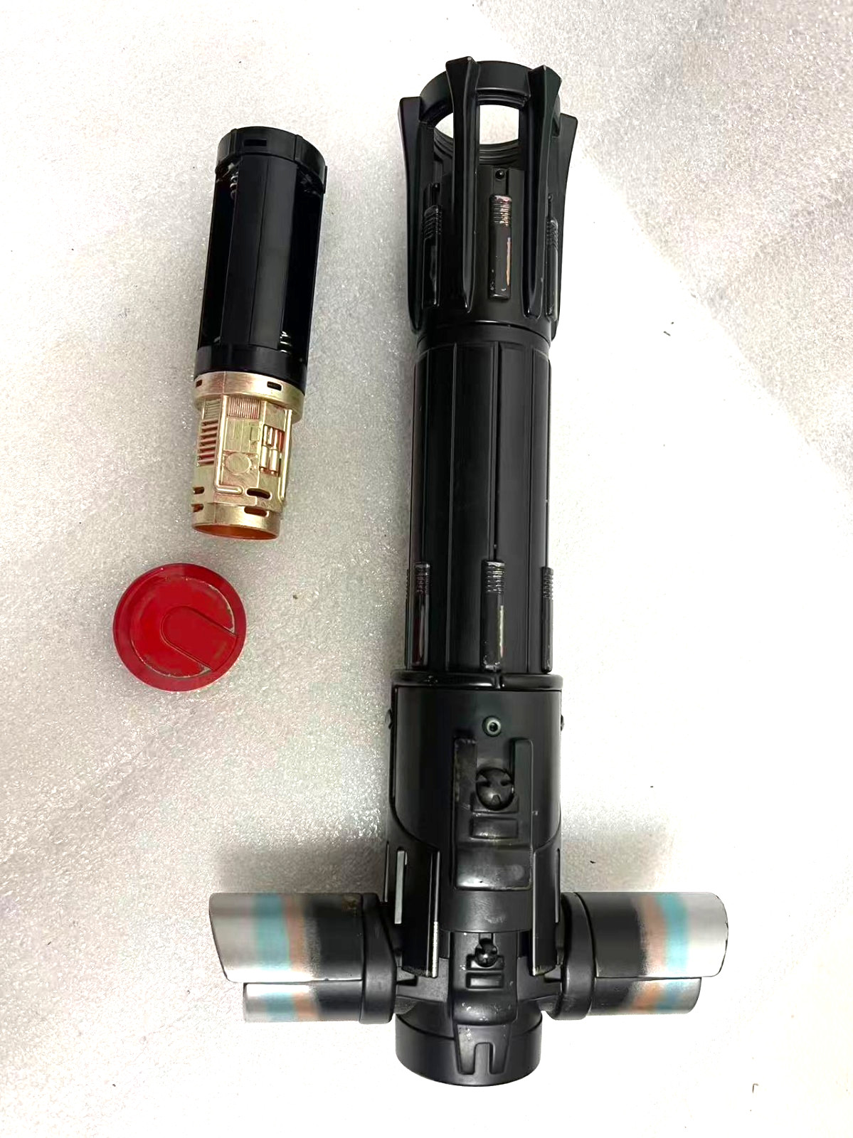 1 of Disney Star Wars Galaxy's Edge Kylo Ren Legacy Lightsaber Hilt only，Metal