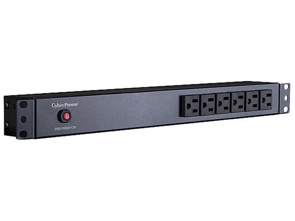 CyberPower PDU15B6F12R 100 125 VAC 15A Basic PDU
