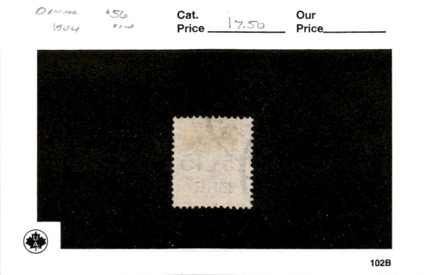Denmark, Postage Stamp, #56 Used, 1904 (AB)