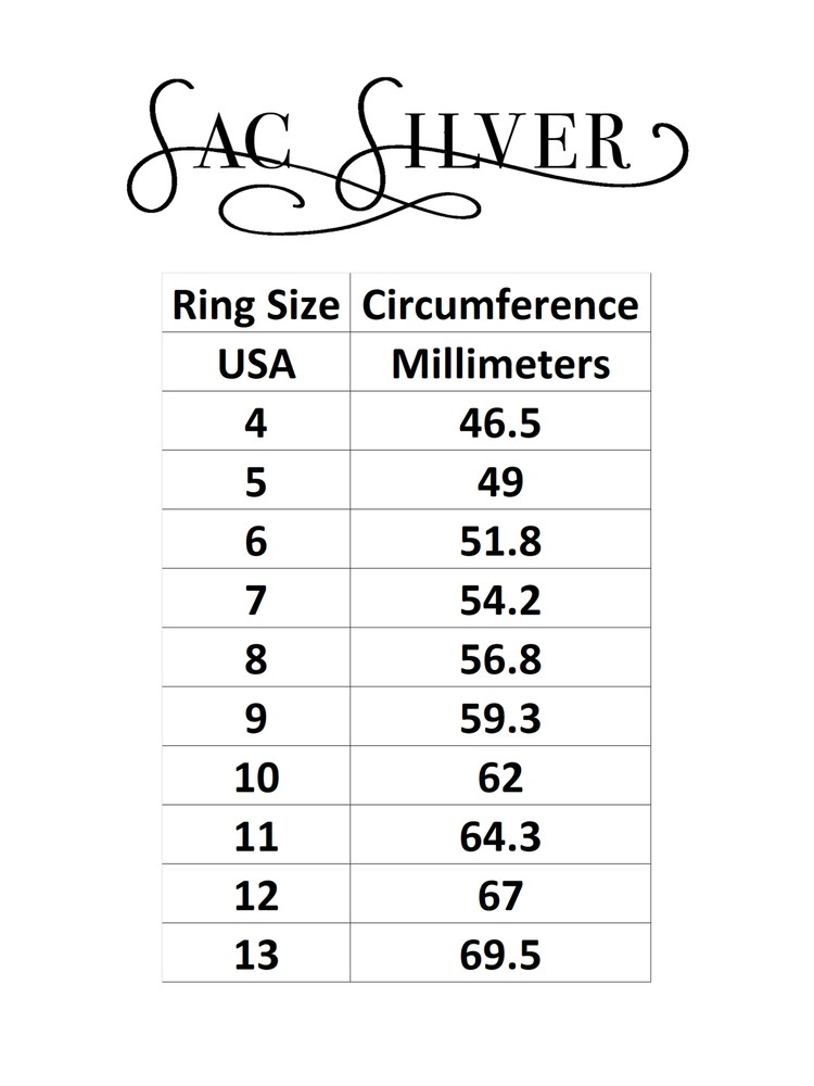 Pointed Chevron Thumb Ring .925 Sterling Silver Thin Stackable Band Sizes 3-12