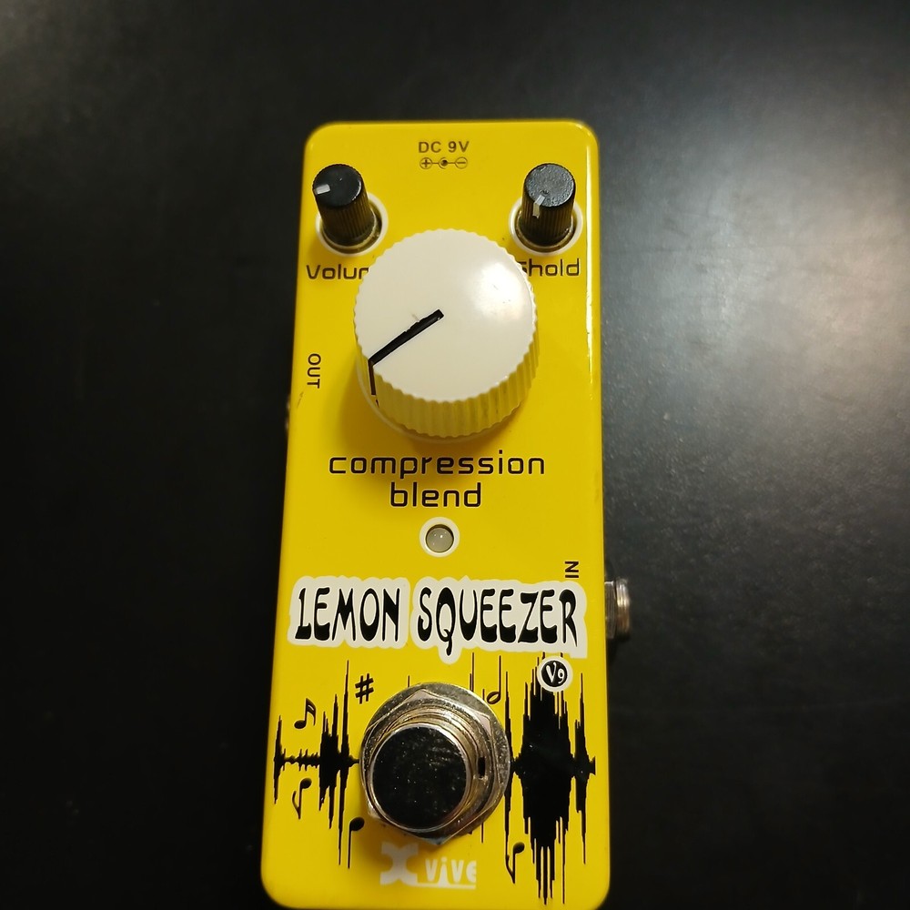 LEMON SQUEEZER COMPRESSOR PEDAL