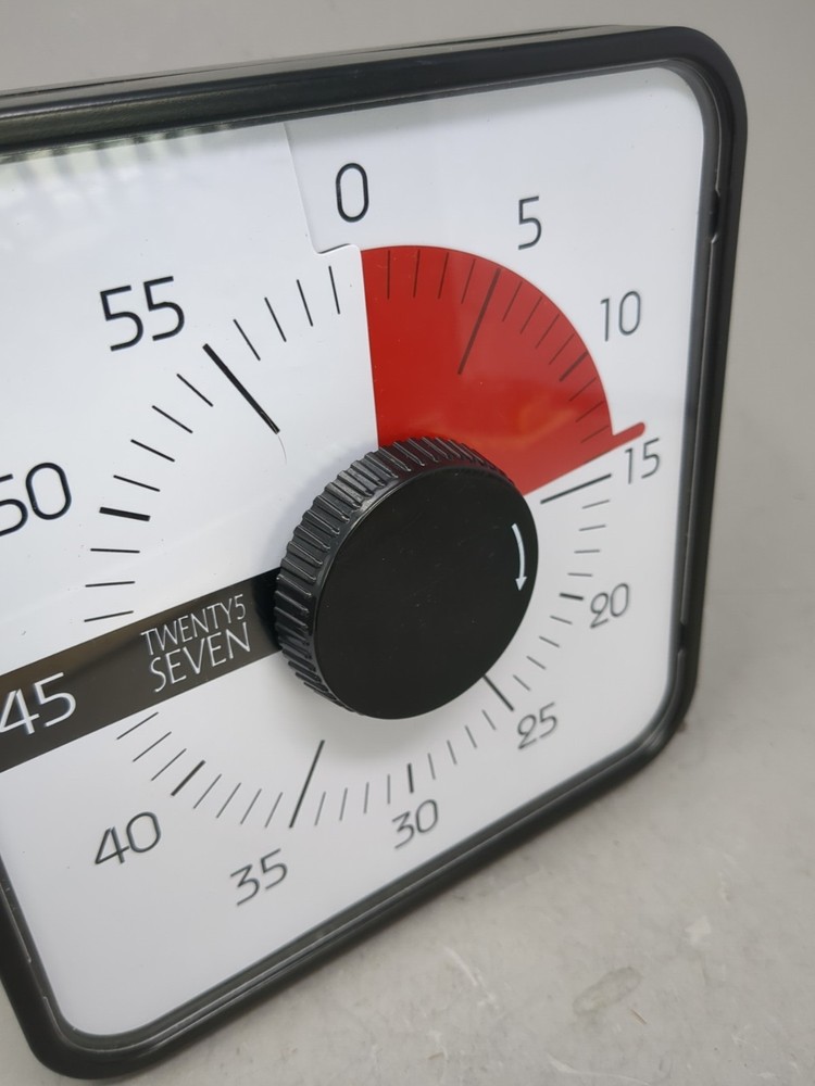 Time Countdown Timer 60 Minute Visual Task Focus Classroom Aid Twenty 5 Seven