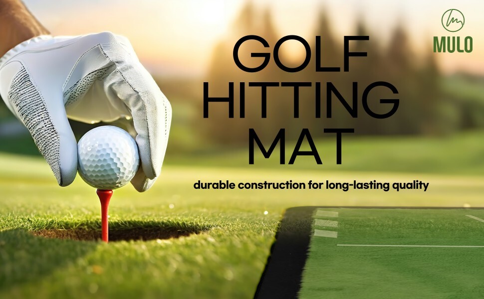 Golf Training Mat for Swing Detection Batting Divot Golf Hitting Practice Mat