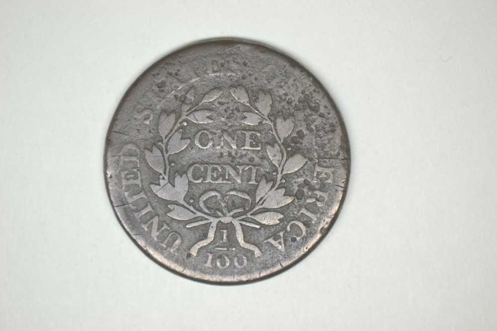 1803 Draped Bust Large Cent- Fine with surface roughness