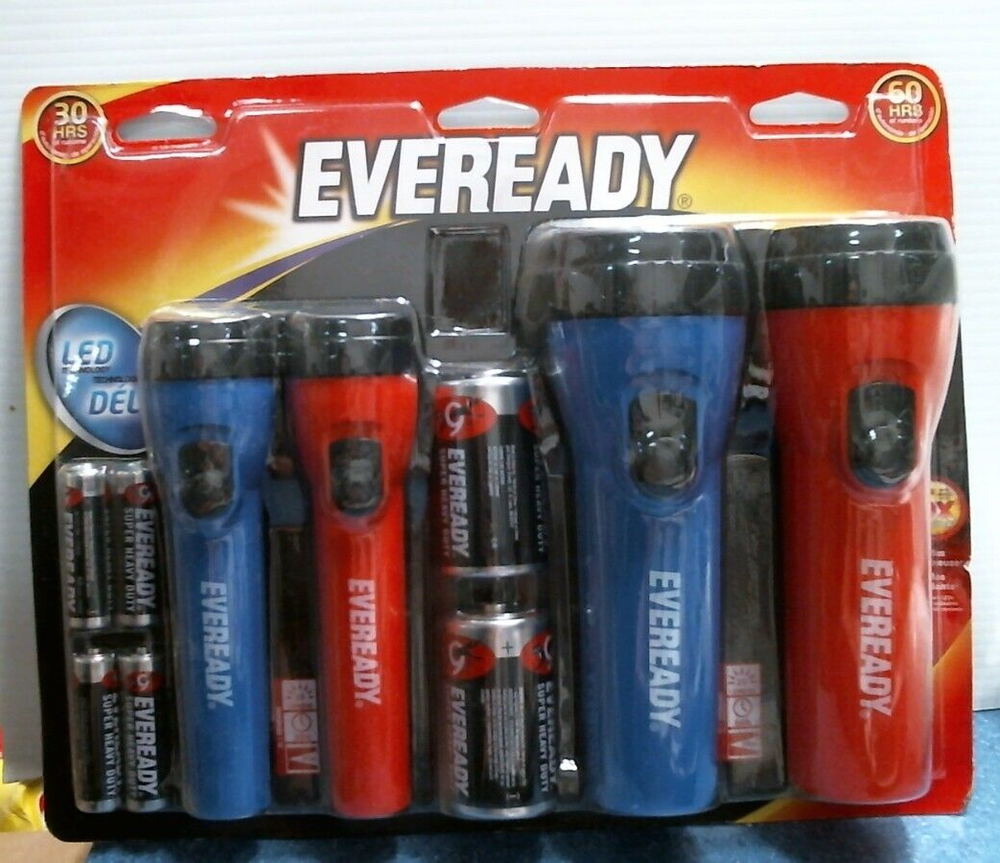 Eveready Flash Lights 4 pk. (12128) FS