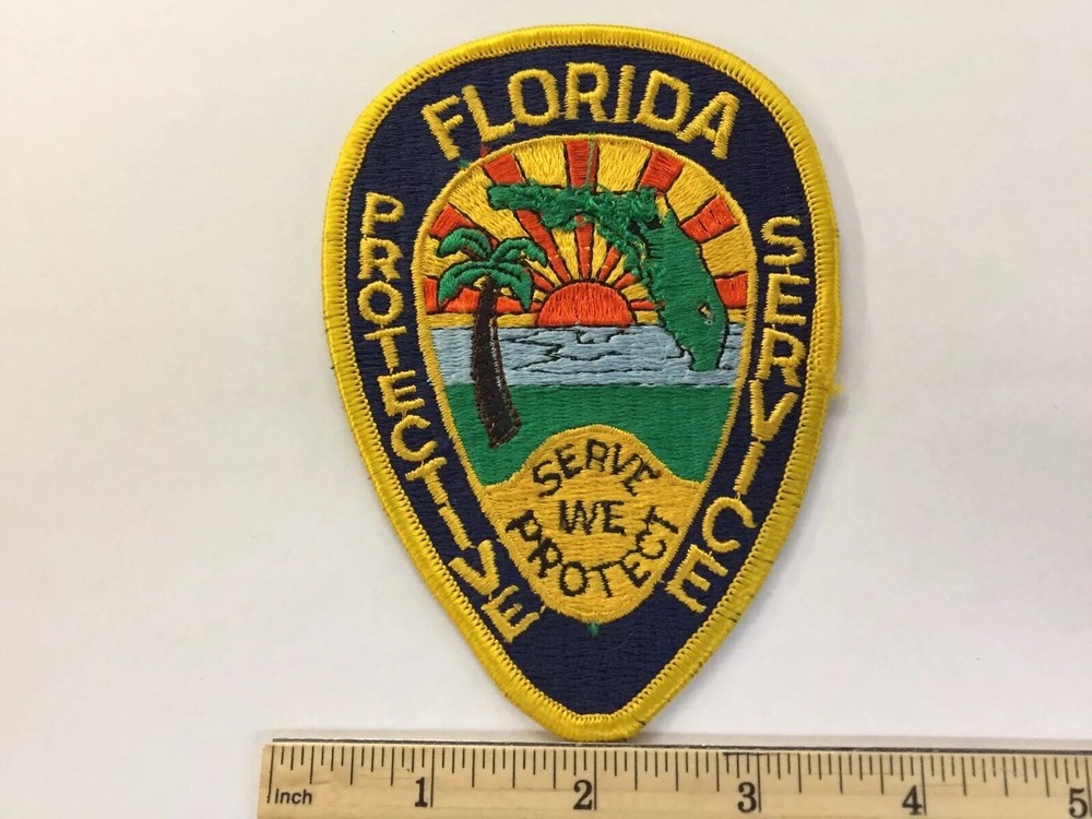 Vintage Florida Protective Service Patch