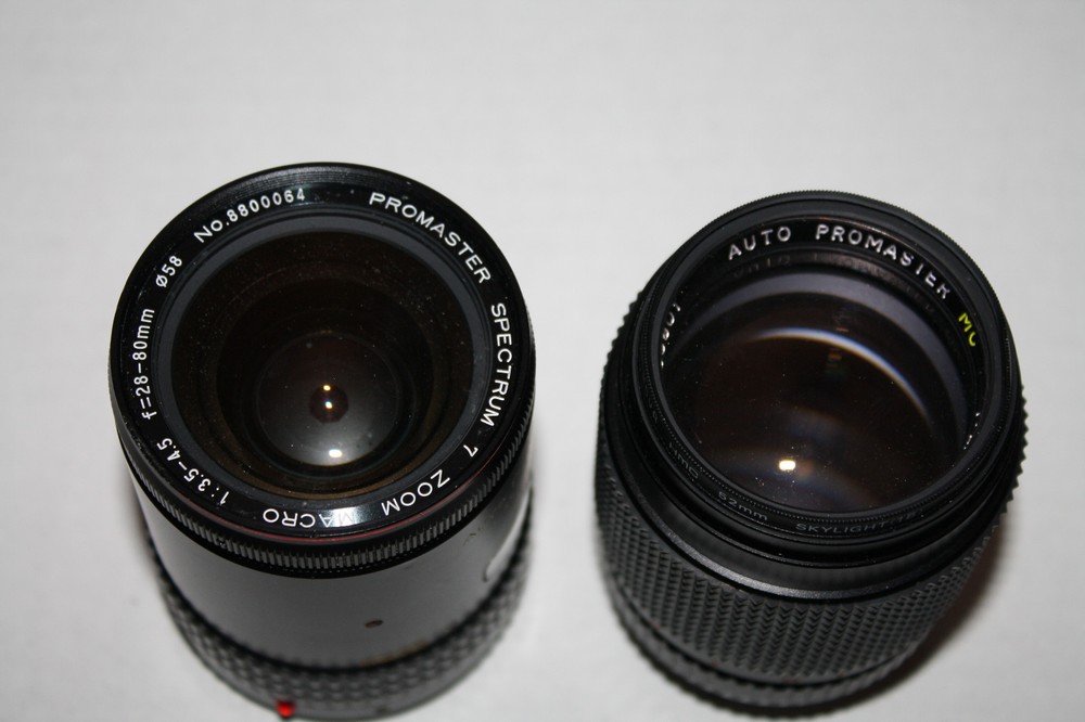 Promaster Lens lot